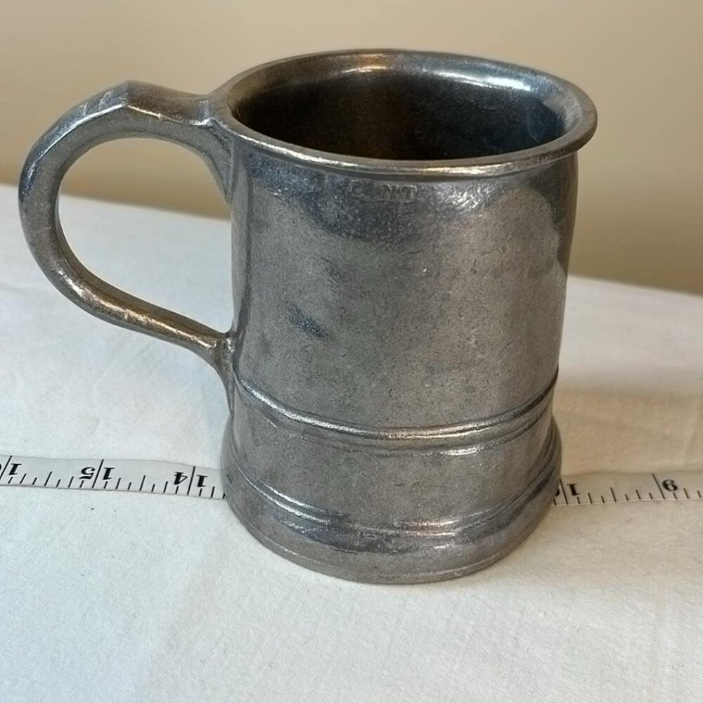 Vintage WIlton Armetale Lg Straight Side Tankard Tavern Pub Props Renaissance